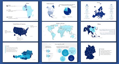Editable World Map Templates For Powerpoint - Riset