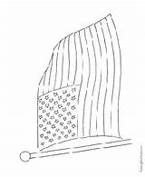 American Flag Coloring Pages sketch template