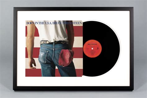 Born in the U.S.A. - Custom Vinyl Record Frame