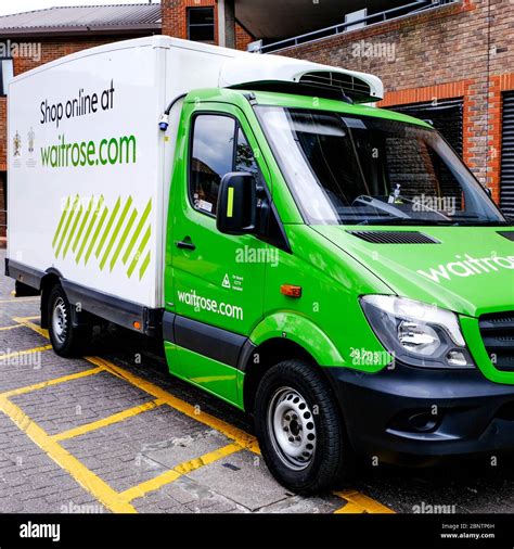 Waitrose delivery van High Resolution Stock Photography and Images - Alamy