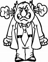 Angry Person Anger Management Coloring Page  Wecoloringpagecom sketch template