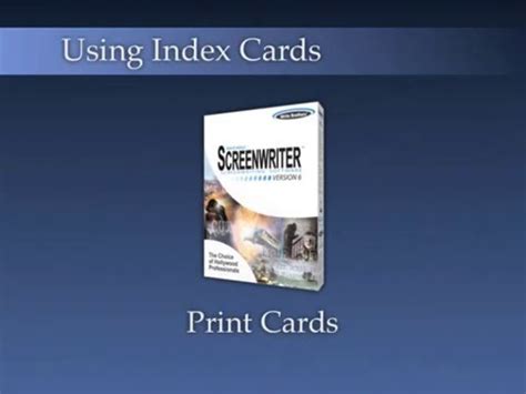 Using Index Cards: Print Index Cards 3/3 - YouTube