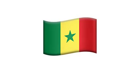 🇸🇳 Drapeau du Sénégal Emoji — Signification, Copier & Coller, Combinaisons