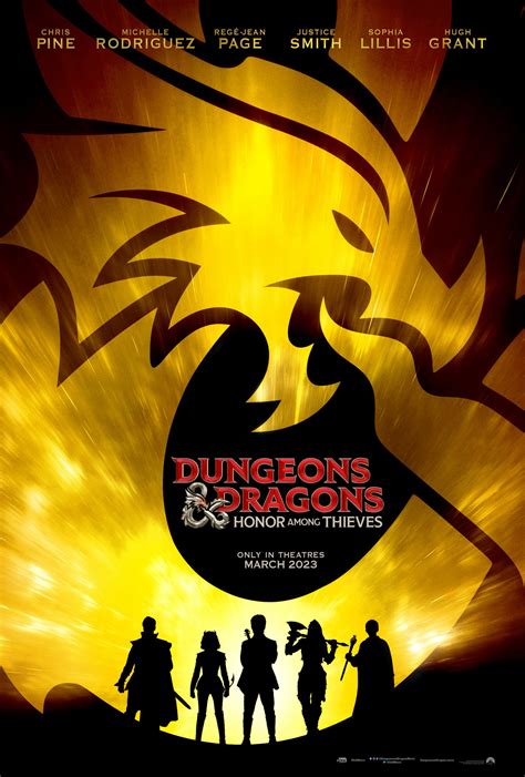 Dungeons & Dragons: Honor Among Thieves (2023) Poster #1 - Trailer Addict