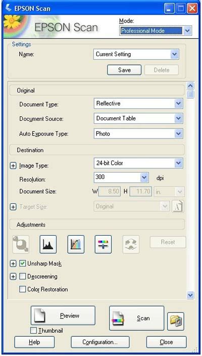 Epson perfection v500 document feeder - selfnsa