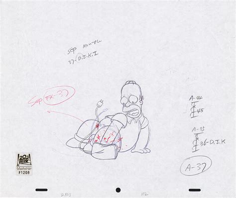 Comic Mint - Animation Art - The Simpsons "Treehouse of Horror V" (1994)