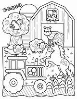 Farm Coloring Pages Free Printable sketch template