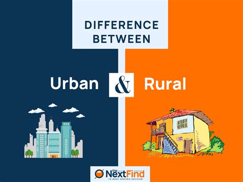 20+ Differences between Urban And Rural (Explained)