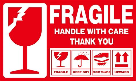 300 pcs Large Fragile Shipping Labels with Handle Philippines | Ubuy