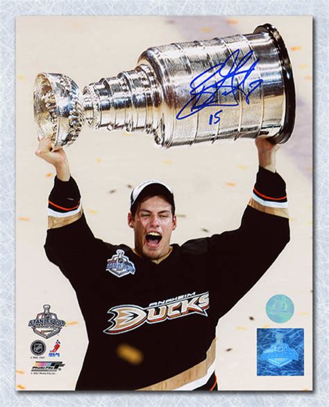 Ryan Getzlaf Anaheim Ducks Autographed 2007 Stanley Cup 8x10 Photo ...