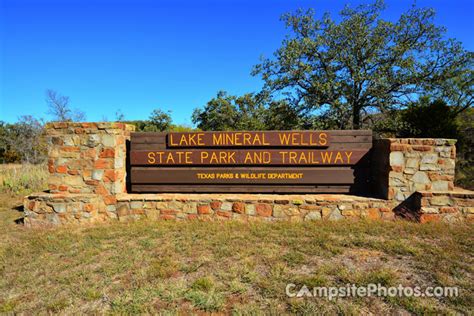 Lake Mineral Wells State Park - Campsite Photos