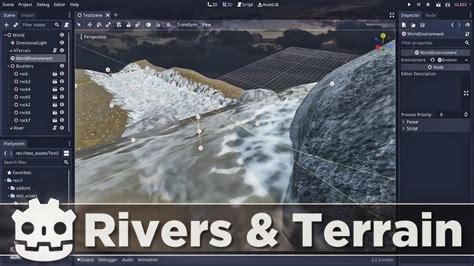 Water & Terrain In Godot - YouTube