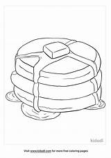 Pancake Coloring Pancakes Printables Pages Posters Activities Ihop  sketch template