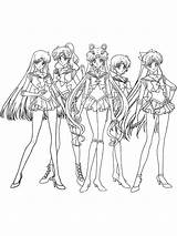 Sailor Moon coloring Page sketch template