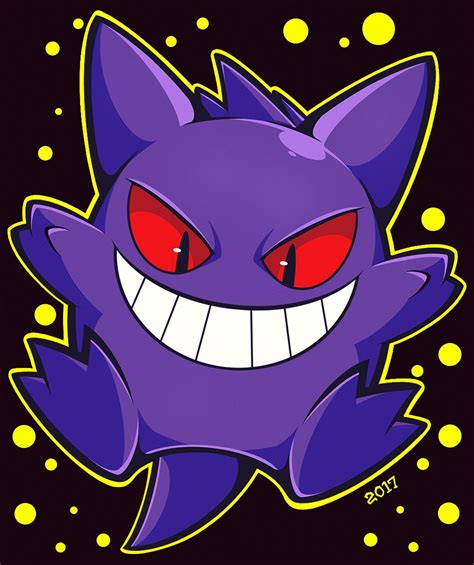 gengar by woofzilla http://www.pixiv.net/member.php?id=16444392 ...