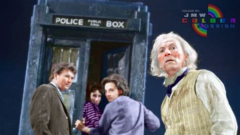 DOCTOR WHO - AN UNEARTHLY CHILD (COLOURISED) by JMWColourDesign on DeviantArt