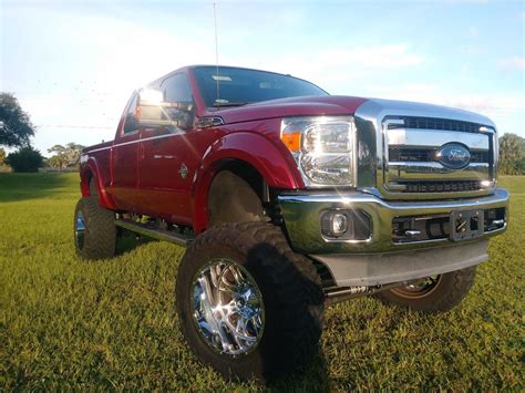 high lift 2013 Ford F 350 Lariat lifted for sale