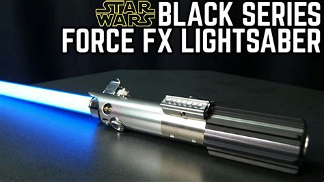 Star Wars: Black Series FORCE FX LIGHTSABER (Luke Skywalker) Review - YouTube