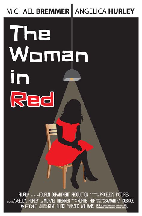 "The Woman in Red" Movie Poster | Behance