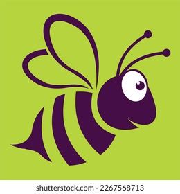 Beautiful Animal Honey Bee Logo Type Stock Vector (Royalty Free) 2267568713 | Shutterstock
