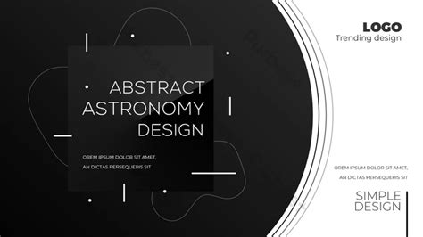 Personality Abstract Simple Astronomy Web Banner | PSD Free Download - Pikbest