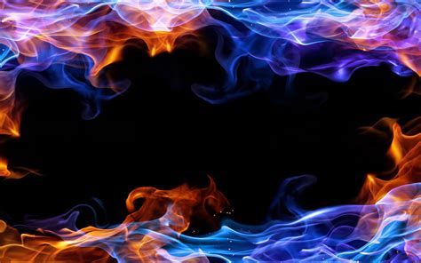 popular Blue Fire Wallpaper HD 2560x1600 for android tablet | Smoke background, Fire image, Fire art