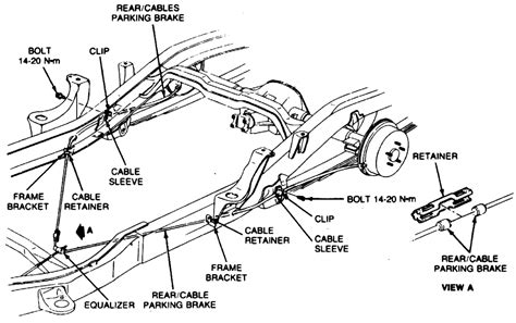 | Repair Guides | Parking Brake | Rear Cables | AutoZone.com