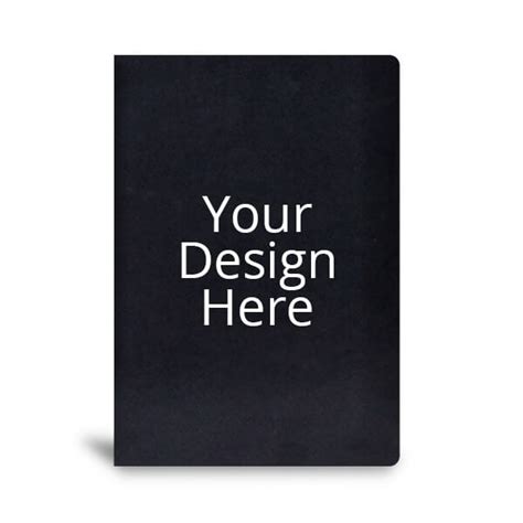 Buy Customized Leather Notebook Diary - Black | yourPrint