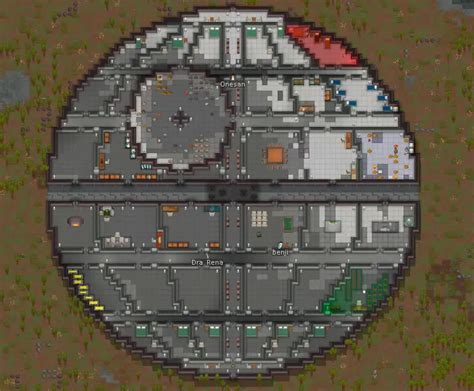 Death Star Rimworld Base Layout ⋆ RimWorld Base