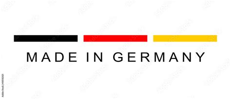 Made in Germany Logo Stock Illustration | Adobe Stock