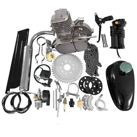 New 80cc Bike 2 Stroke Gas Engine Motor Parts Kit DIY Motorized Bicycle ...