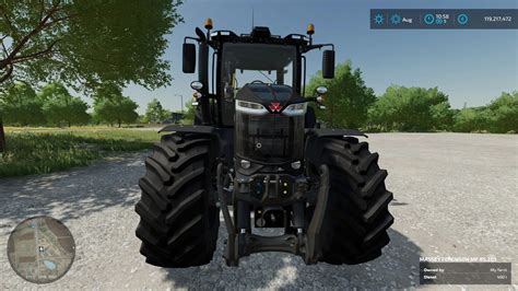 Massey Ferguson 8S Limited Edition v1.1 | FS25 Mod | FS22 Mod