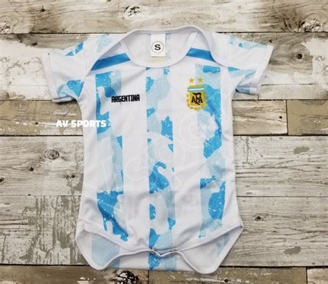 Argentina Baby Jersey Soccer Jersey Body De Bebé Argentina - Etsy