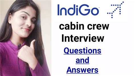 Indigo airline cabin crew interview Questions and answers (for freshers ...