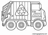 Dump Truck Coloring Pages sketch template