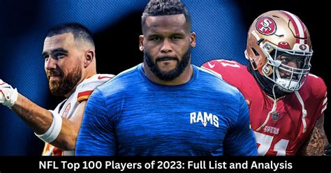 Nfl Top 100 Players Full List 2024 - Matti Shelley