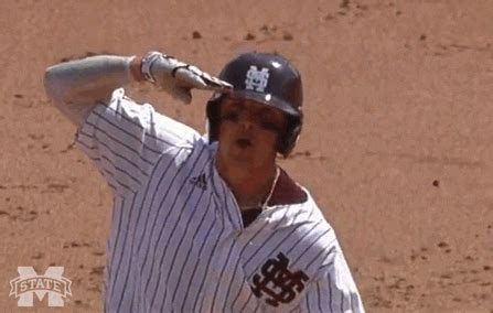 College World Series Salute GIF by Mississippi State Athletics - Find & Share on GIPHY