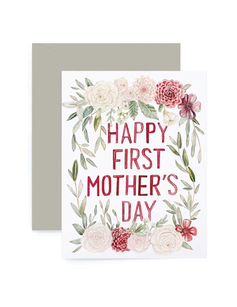 First Mother's Day Card – Lana's Shop