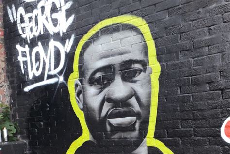 Dundee graffiti artist shows support for Black Lives Matter with George Floyd mural - Evening ...