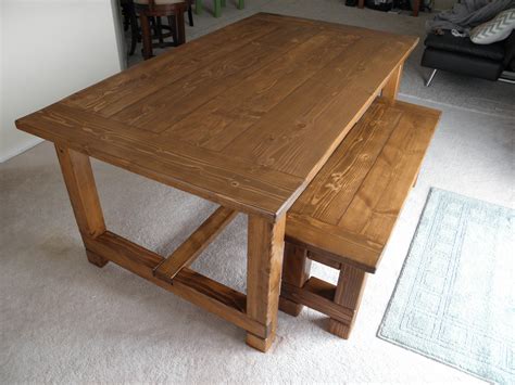 Ana White | Farmhouse Table, Bench, and Extensions - DIY Projects