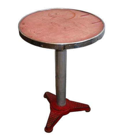 Round French bistro table from the 50s / 60s | Grand Vintage