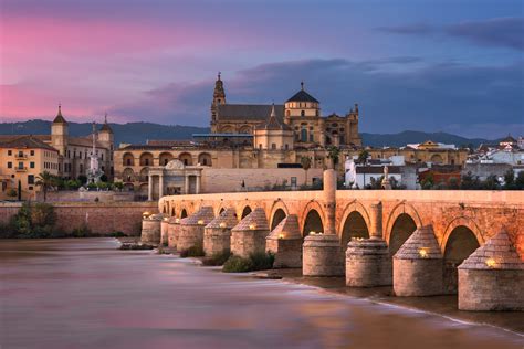 Roman Bridge, Cordoba Skyline, Andalusia, Spain | Anshar Images