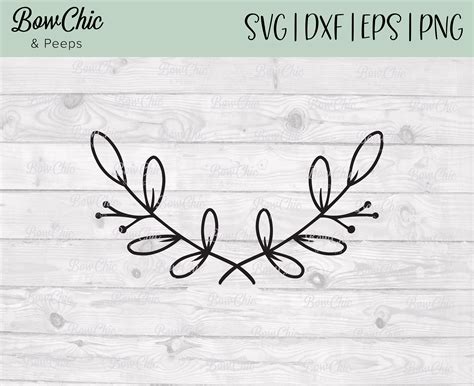 Monogram Wreath Svg Customizable Svg Family Name Svg - Etsy