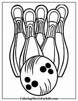 Bowling Coloring Pages Free Downloads  Sheets For Kids sketch template