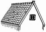Roof Layout Drawing Sketch Coloring Page sketch template