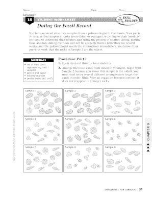 Fossil Record Worksheet Pdf - Fill Online, Printable, Fillable, Blank | pdfFiller