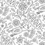 Coloring Book Fabric Pages sketch template