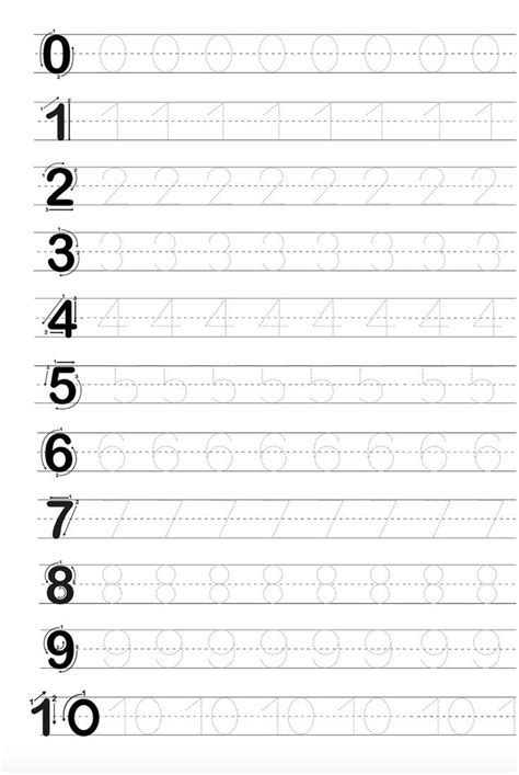 Printable Worksheets For Tracing Letters & Numbers | Tracing worksheets ...