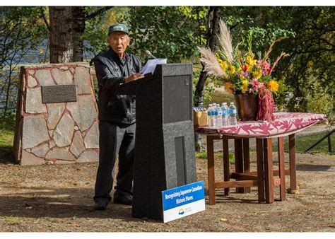 Roadcamp sign unveiled near Revelstoke by Japanese internment survivors ...