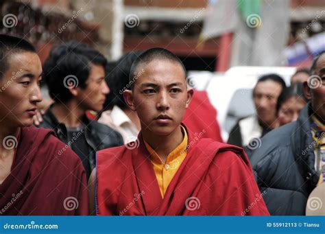 Ceremonial Lamas in the Buddhist Rituals Editorial Stock Photo - Image of county, wheel: 55912113